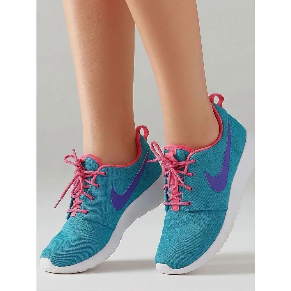 NIKE | Bright Color Tennis Shoes Youth 6 Women’s 8